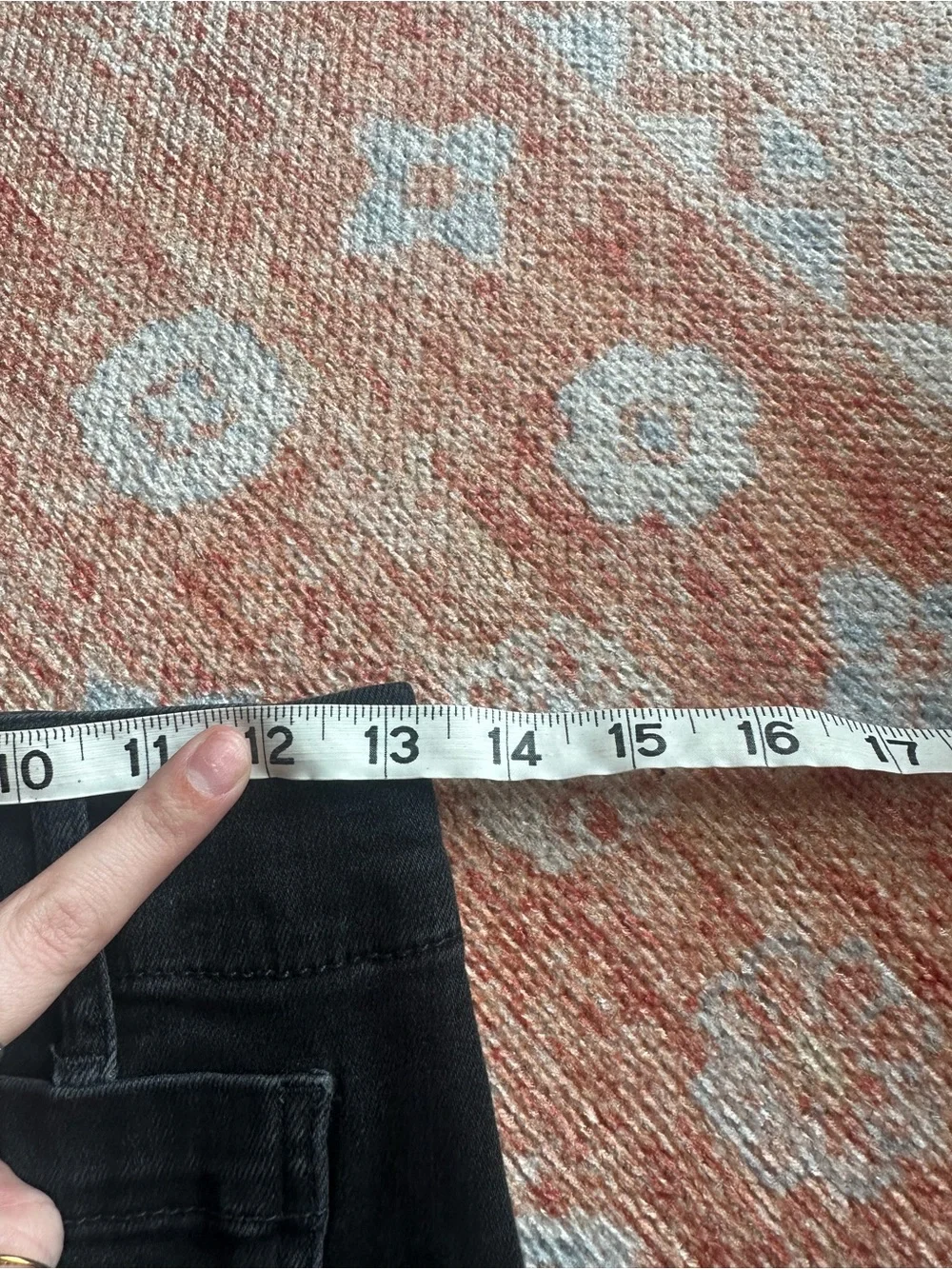 Anthropologie Pilcro the skipper high rise wide leg crop jeans black wash sz 26 - Picture 3 of 7